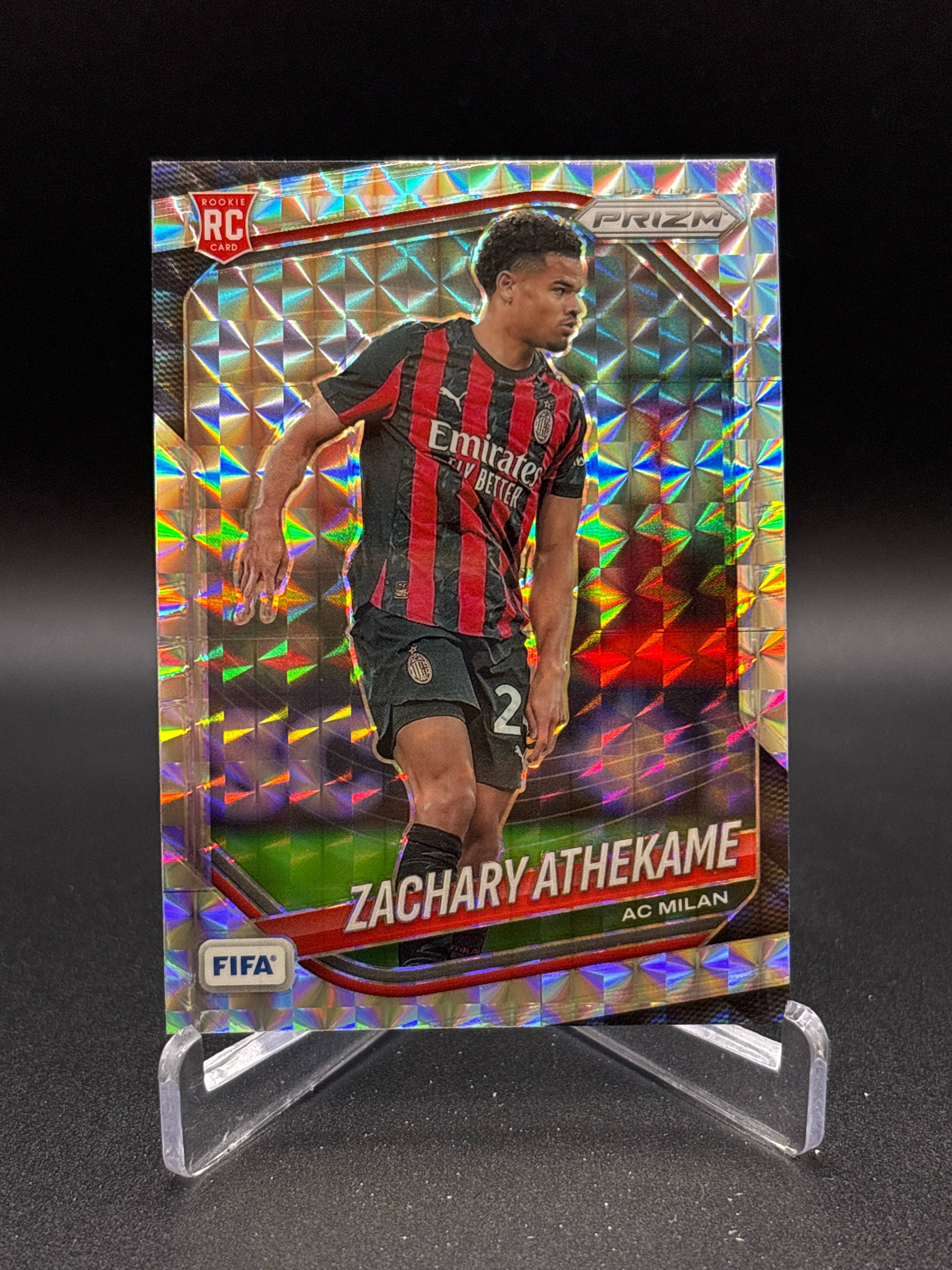 2025-26 Panini Prizm FIFA - Kovar - Santos - Athekame - Mosaic Prizm RC Lot of 3