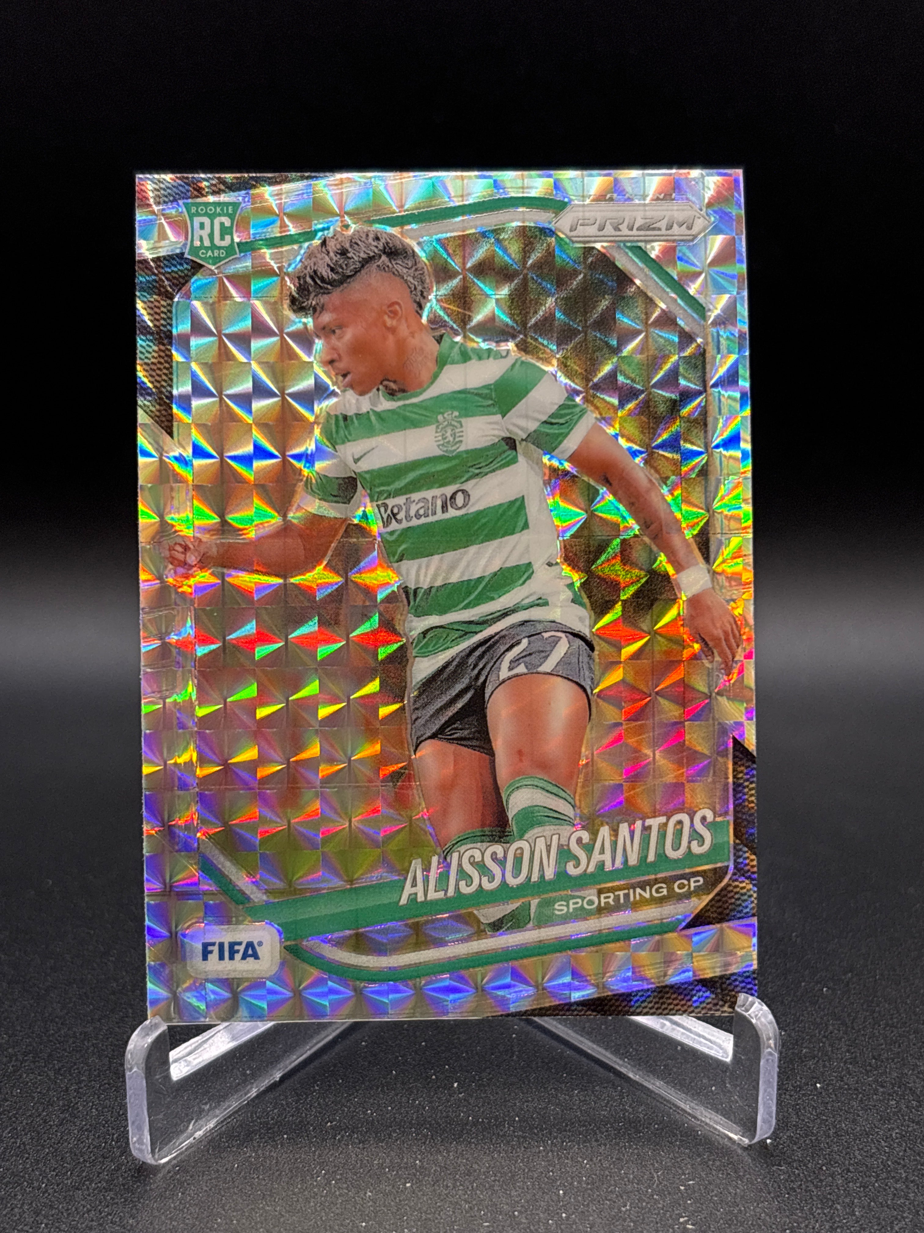 2025-26 Panini Prizm FIFA - Kovar - Santos - Athekame - Mosaic Prizm RC Lot of 3