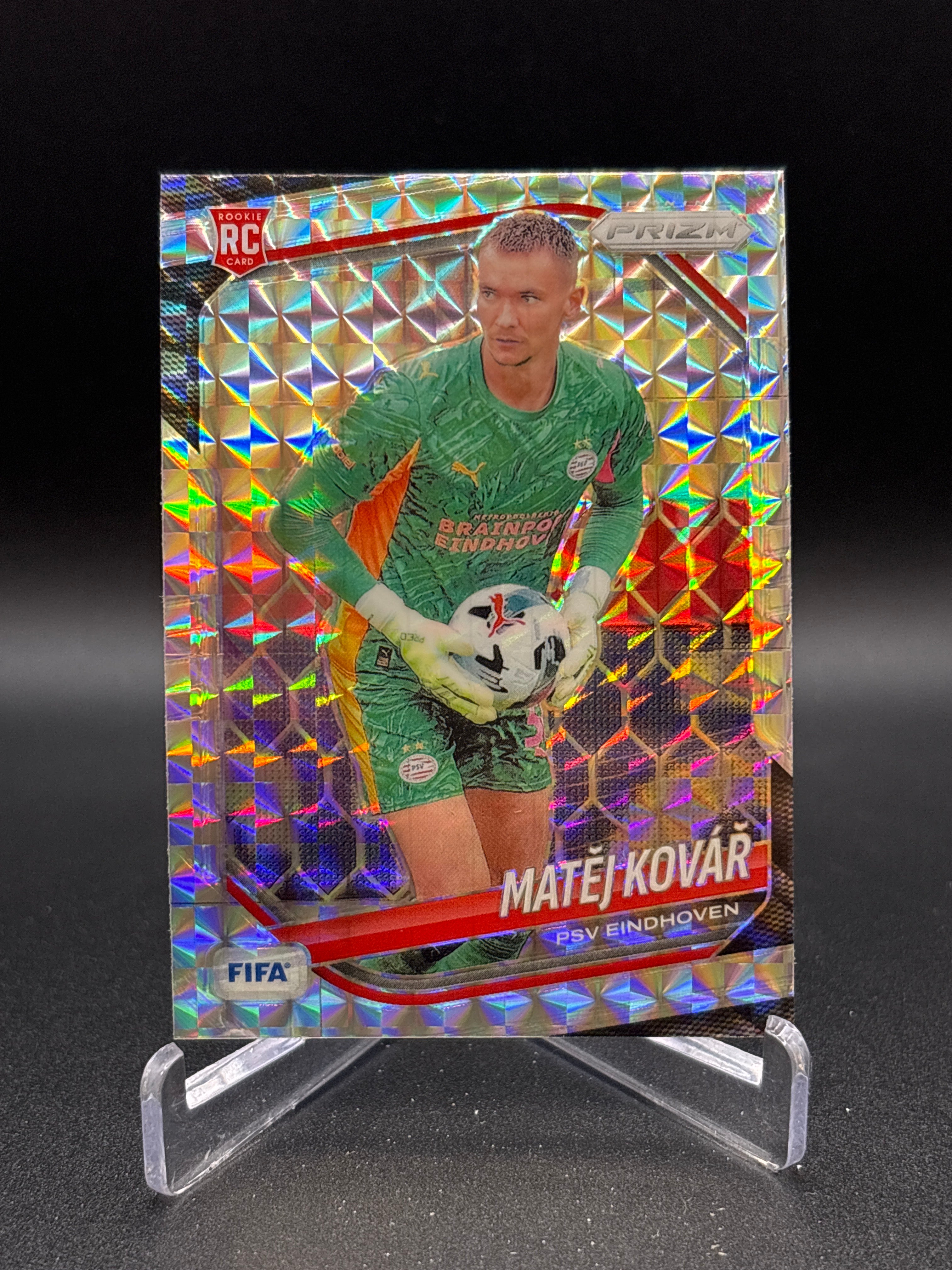 2025-26 Panini Prizm FIFA - Kovar - Santos - Athekame - Mosaic Prizm RC Lot of 3
