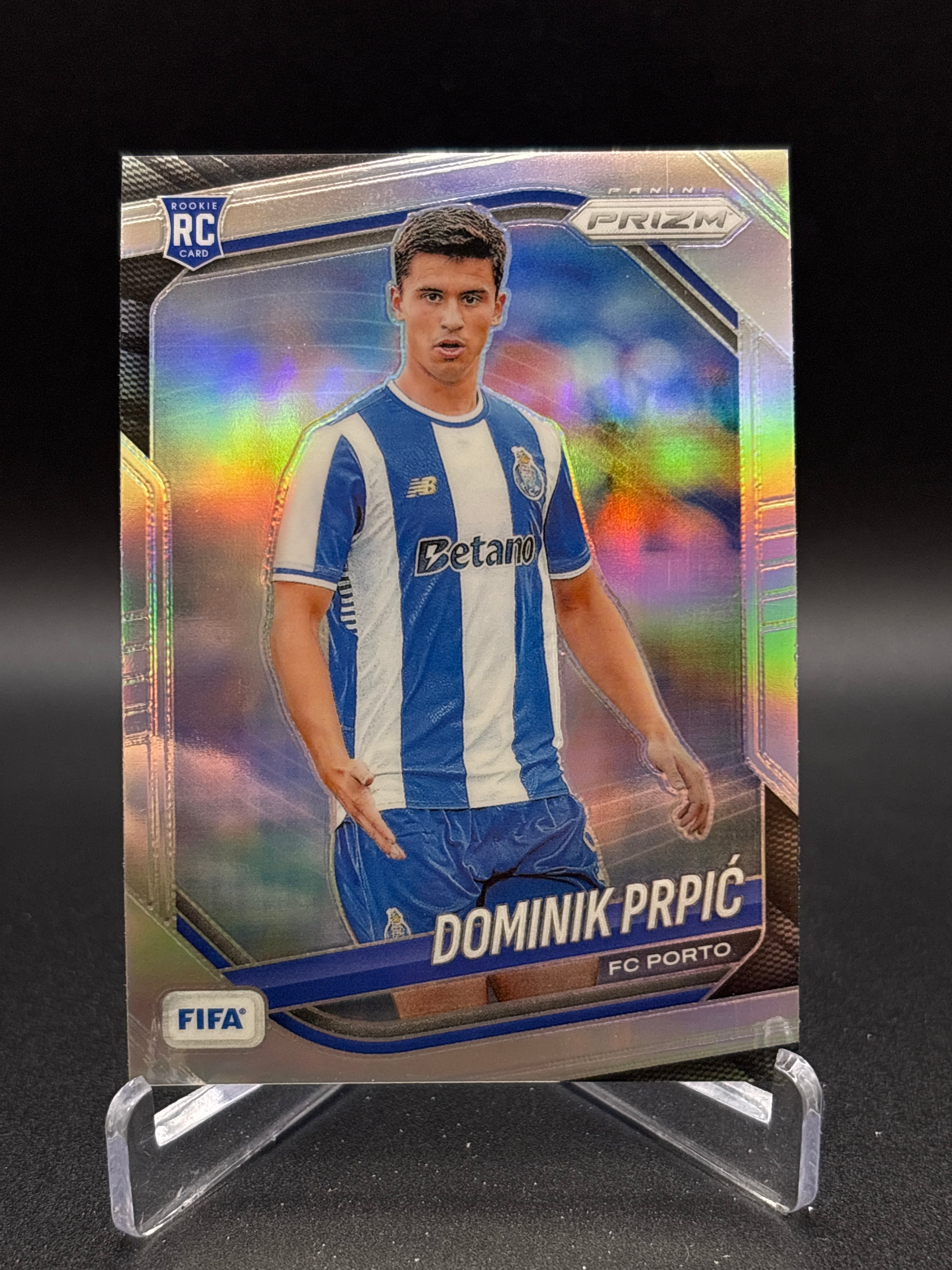 2025-26 Panini Prizm FIFA Soccer Dominik Prpić #268 Rookie RC FC Porto
