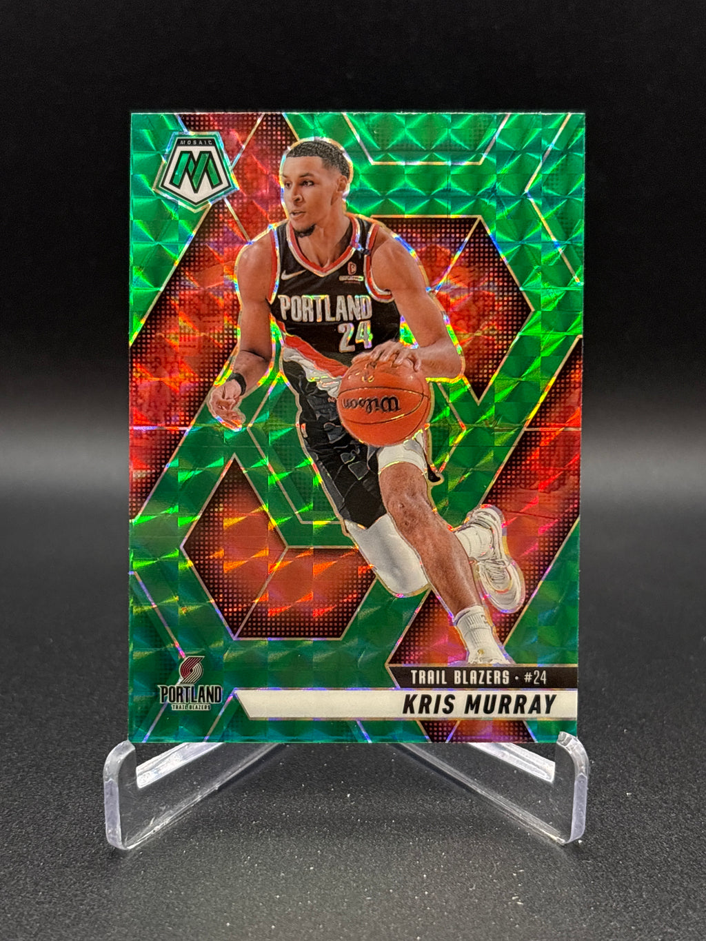 2024-25 Panini Mosaic - Smith - Dort - Murray  Green Mosaic Prizm Lot of 3