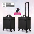 Professional Nail Art Case Rolling Makeup Case Beauty Equipment Storage Cart Wheels for Hairstyling Tools Kit Makeup Box
