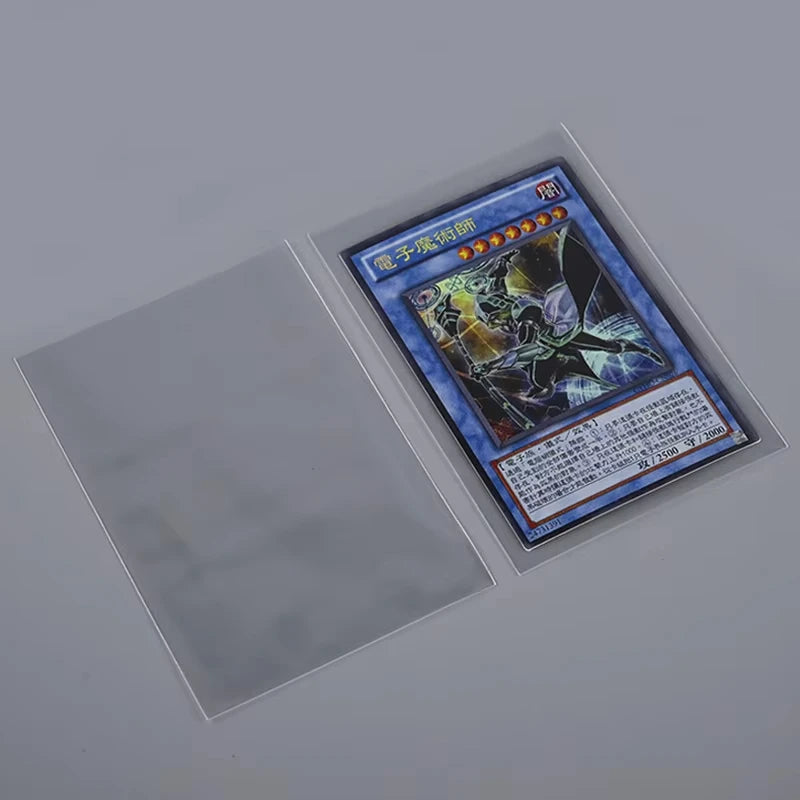 100pcs/pack 65*90mm Card Sleeves Card Protectors Perfect Size for Football Cards, Sport Cards, MTG Cards Collection Card Storage