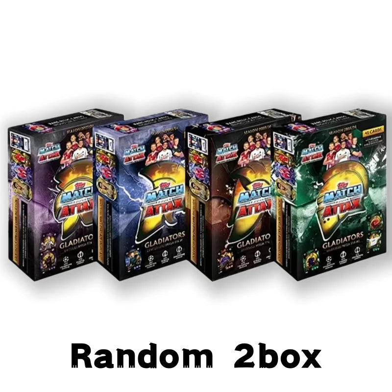 2026 New Season Topps UCC Match Attax 2025-26 Top Champions League match ttag big iron boxSeries Football Star Card Fan Toy Gift