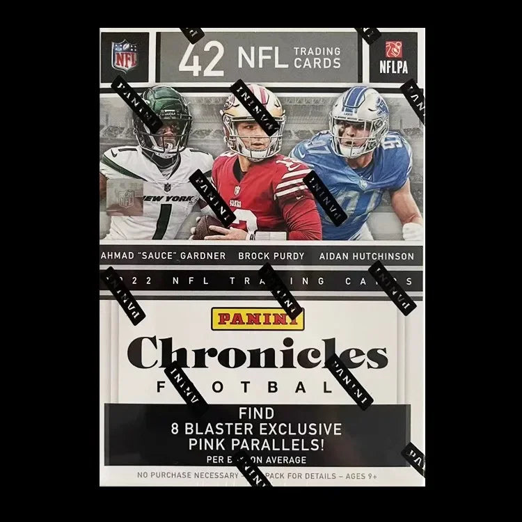Panini NFL Football Collectible Card, Patrick Mahomes Refractor Shiny Rare KABOOM Card Official Authentic Boy Surprise Gift Set