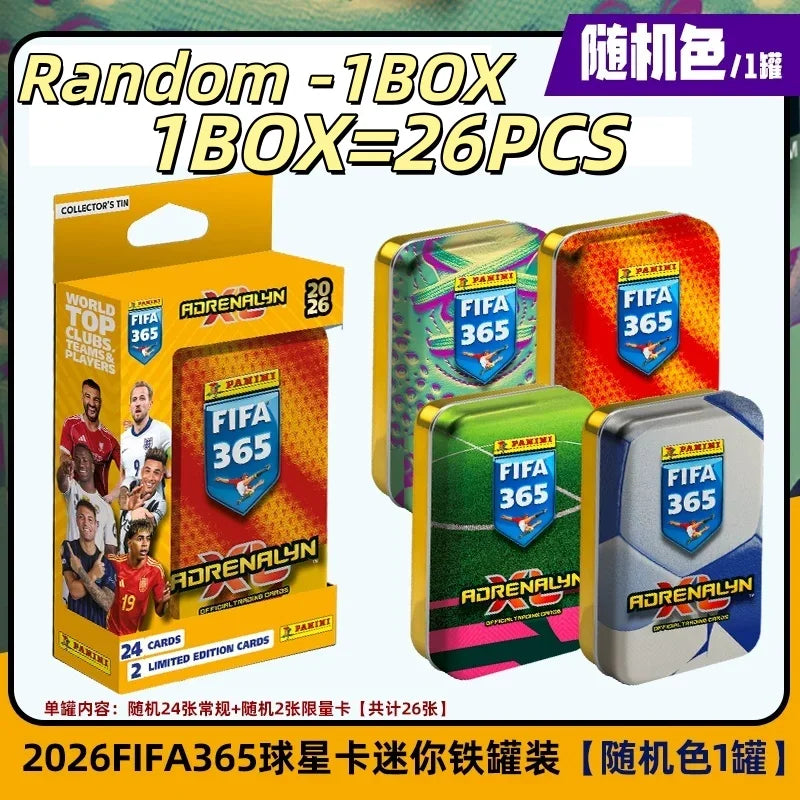Panini 2026 FIFA World Cup Adrenalyn XL Card 365 Football Star Card US Canada Mexico World Cup Leo Messi Collection Cards Toy
