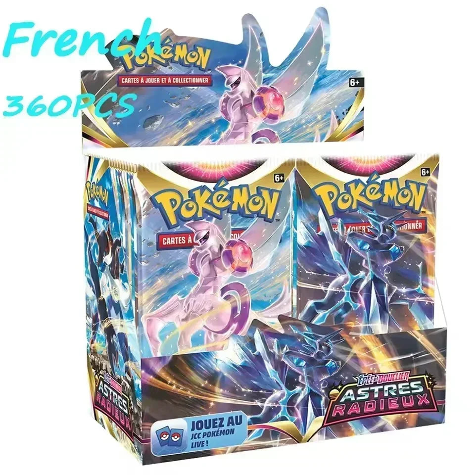 360P Pokémon francés TCG: Ecarlet & Violet AVENTURES ENSEMBLE Radiance Obsidian Flames Booster Box Pokemon Cards Game36 Pack Box