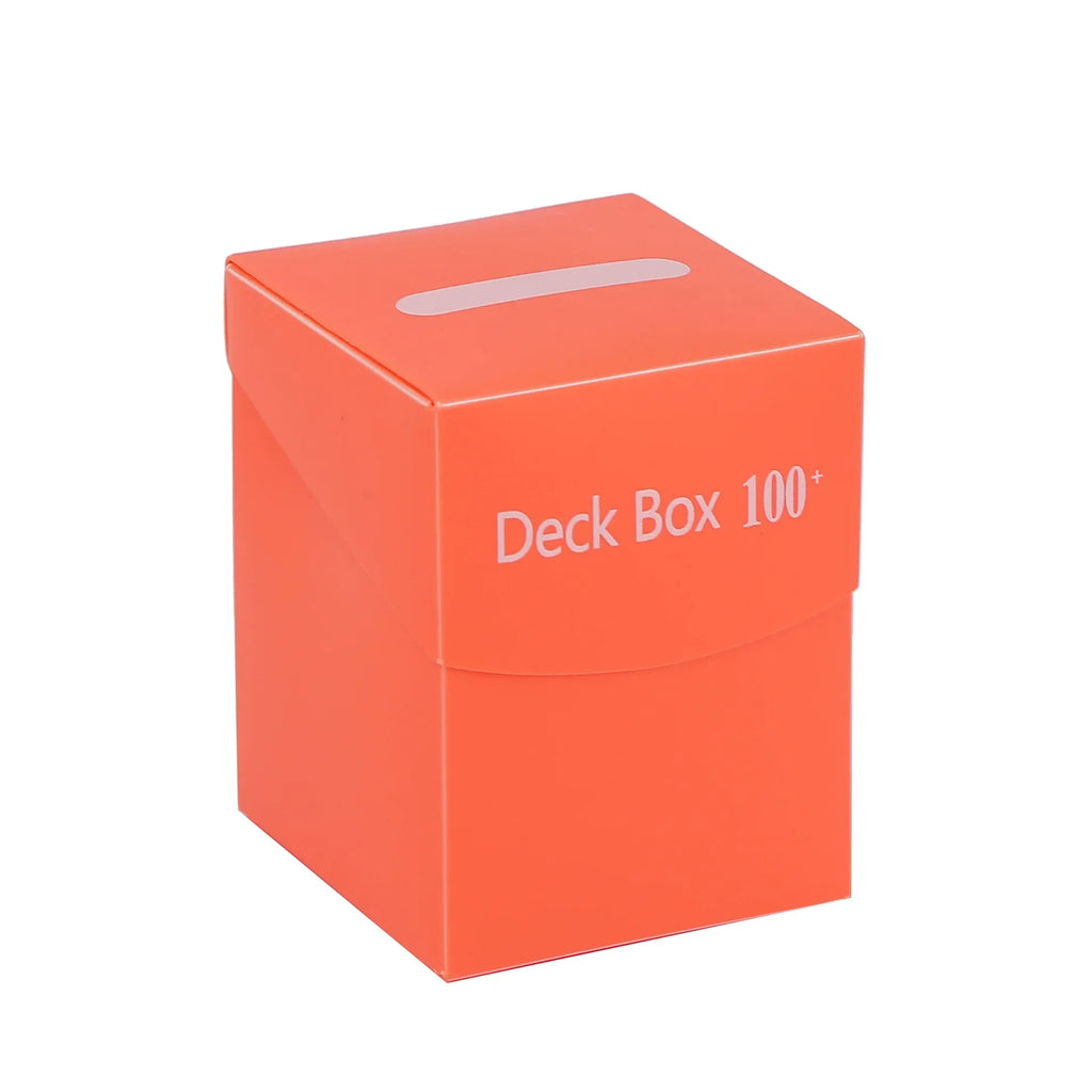 Holds 100+ Trading Card Storage Box Game Card Deck Box for Pokemon Magic YuGiOh Collectible Sport Cards Case Card Organizer