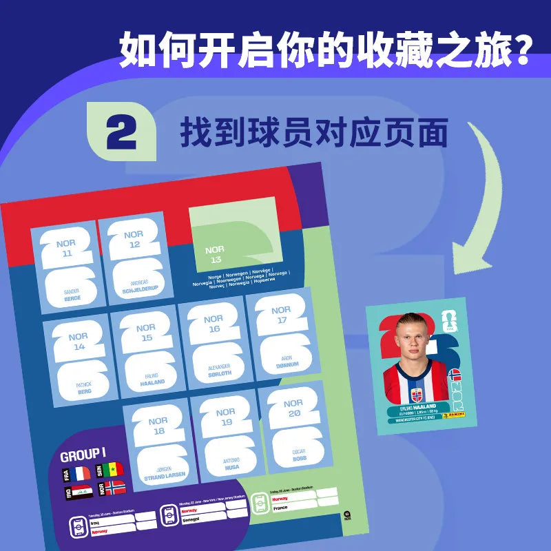 2026 Genuine Panini Official FIFA World Cup Soccer Card Sticker Pack  Album Limited Edition Collection Soccer Memorabilia Set