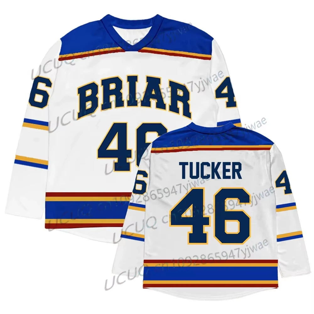 2026 Off Campus TV Series Briar University Hockey Jersey Graham Logan Di Laurentis Tucker Merch Shirt Men Women's T-shirt Fans
