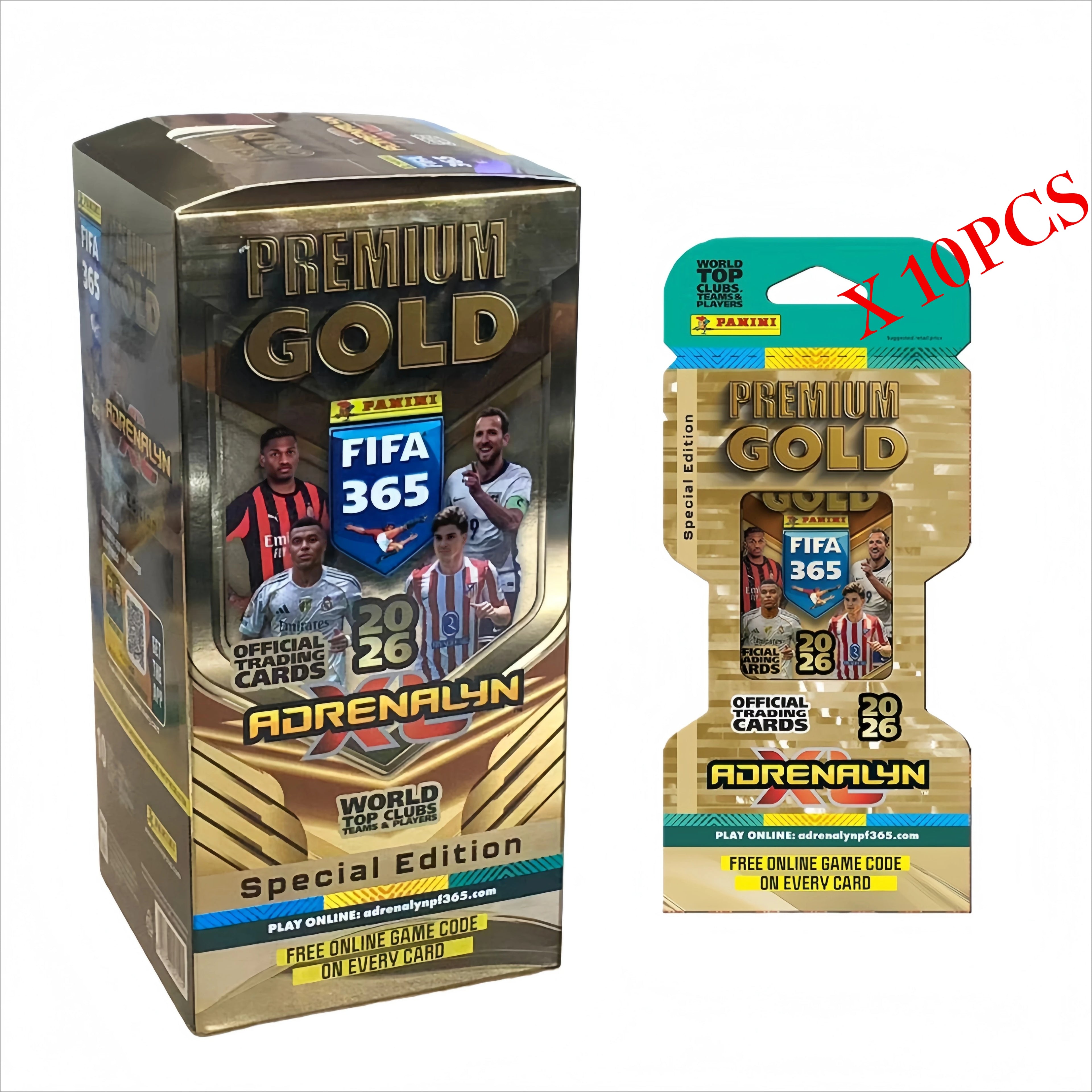 PANINI Gold Edition 2026 FIFA 365 Top Star Limited Official Authentic Soccer Football Cards
