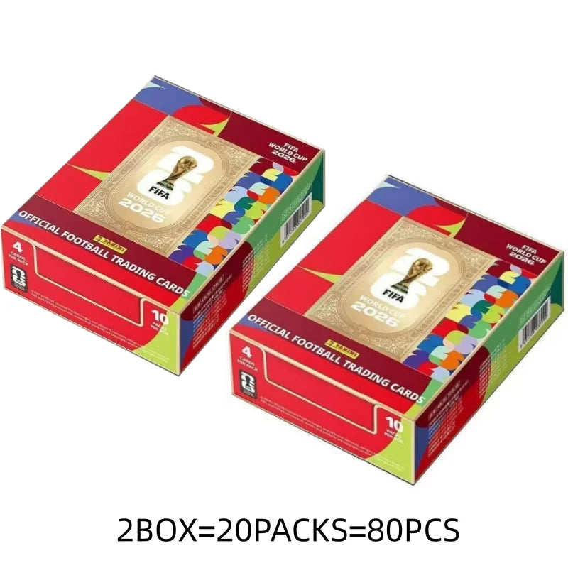 2026 FIFA X PANINI & KAYOU Official World Cup Extraordinary Trading Cards Messi Mbappé Haaland Yamal Star Collectible Cards Gift