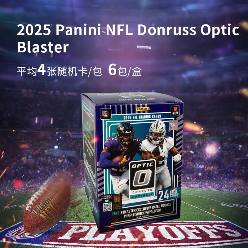 Panini 2026 NEW Donruss Optic NFL Trading Card Rugby Collection Official Periphery Surprise Gift Toy Collectibles Rare Boy