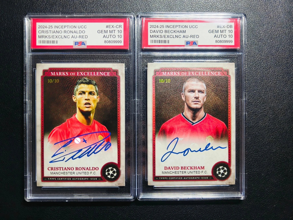 Soccer DIY Homemade Declan Rice Thierry Henry Beckham Cristiano Ronaldo Rated Collectible Card Brick Football Boy Festival Gift