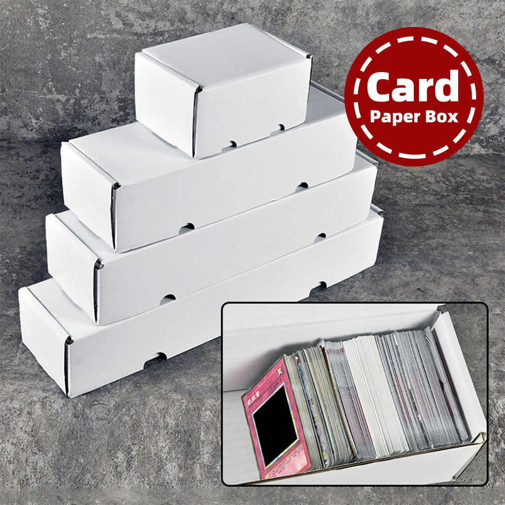 Storage Cardboard Box Case for pokemon nba PTCG MTG NFL NHL Cards panini topps One Piece Trading F1 MLB WWE Soccer Game Cards