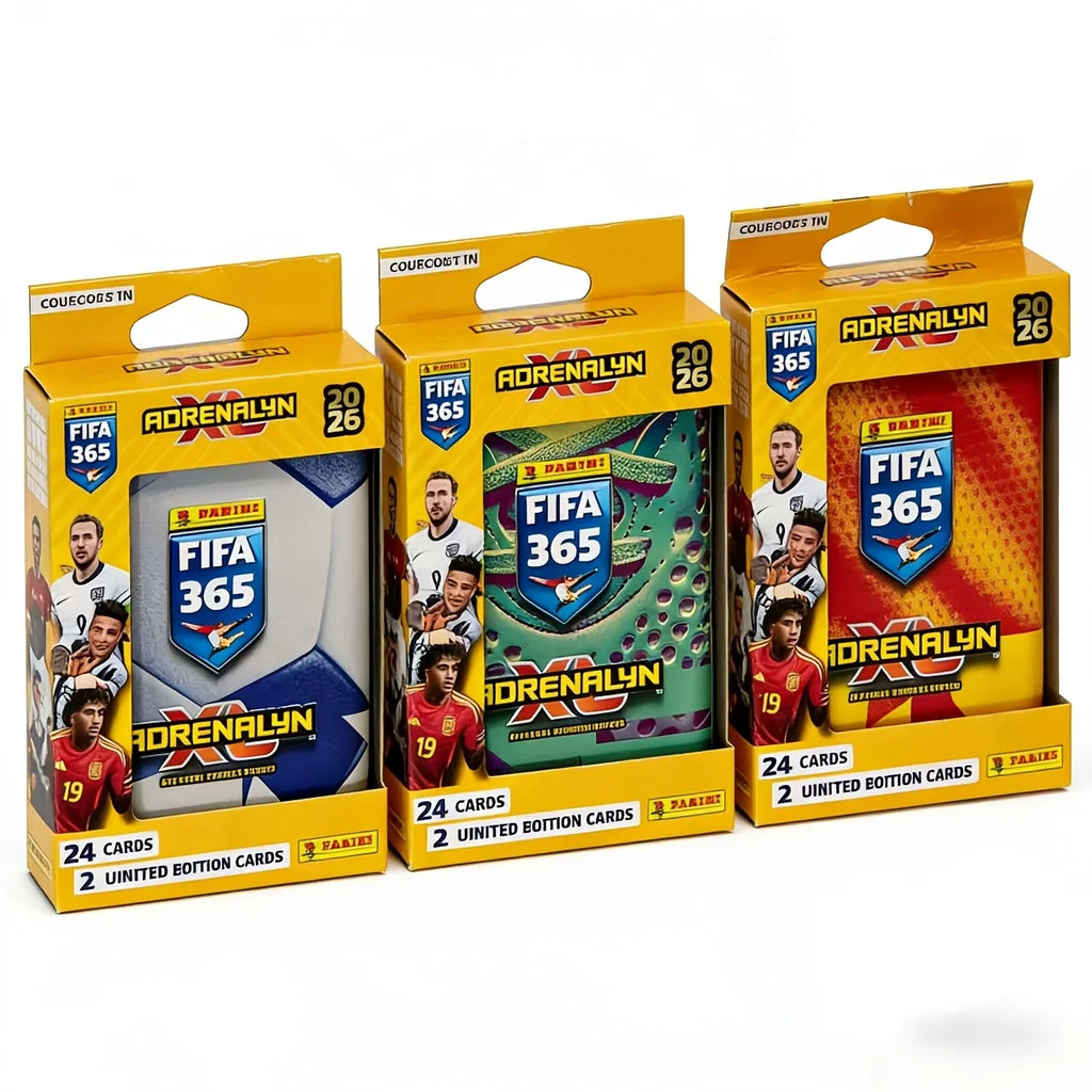 A Random 1pc PANINI Limited Edition FIFA 365 2026 Adrenalyn XL Fat Pack Featuring Official Player Cards, Including Limited Cards