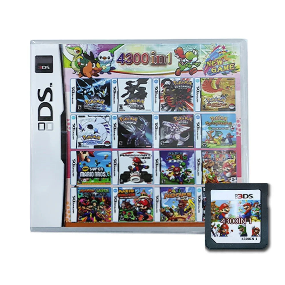 Pokemon DS NDS 3DS Game Card Simplex 486/489/500/520/5208/510/482/468 In1 Video Games Cartridge For NDS NDSL NDSi 3DS 2DS