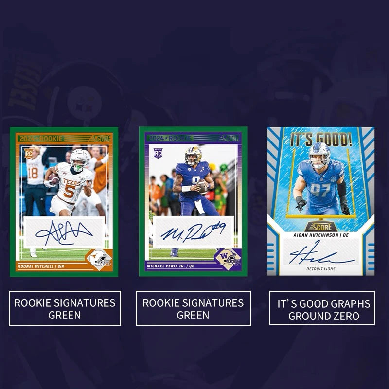 PANINI Limited Scale Score NFL Blaster Box “Seek” Edition Featuring Exclusive Signature Parallel Chase Cards Gift for Boys & Men
