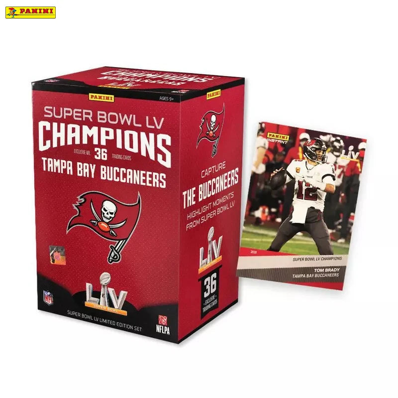 2020 Buccaneers Super Bowl Memorial Cards, Panini Champions Blaster Box, NFL Team Collection, Fast Delivery