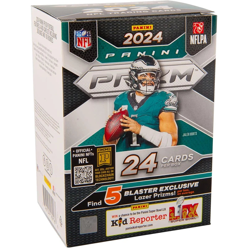 2024 Panini Prizm NFL Football Trading Collection Cards Blaster Box 24cards Limited Signature