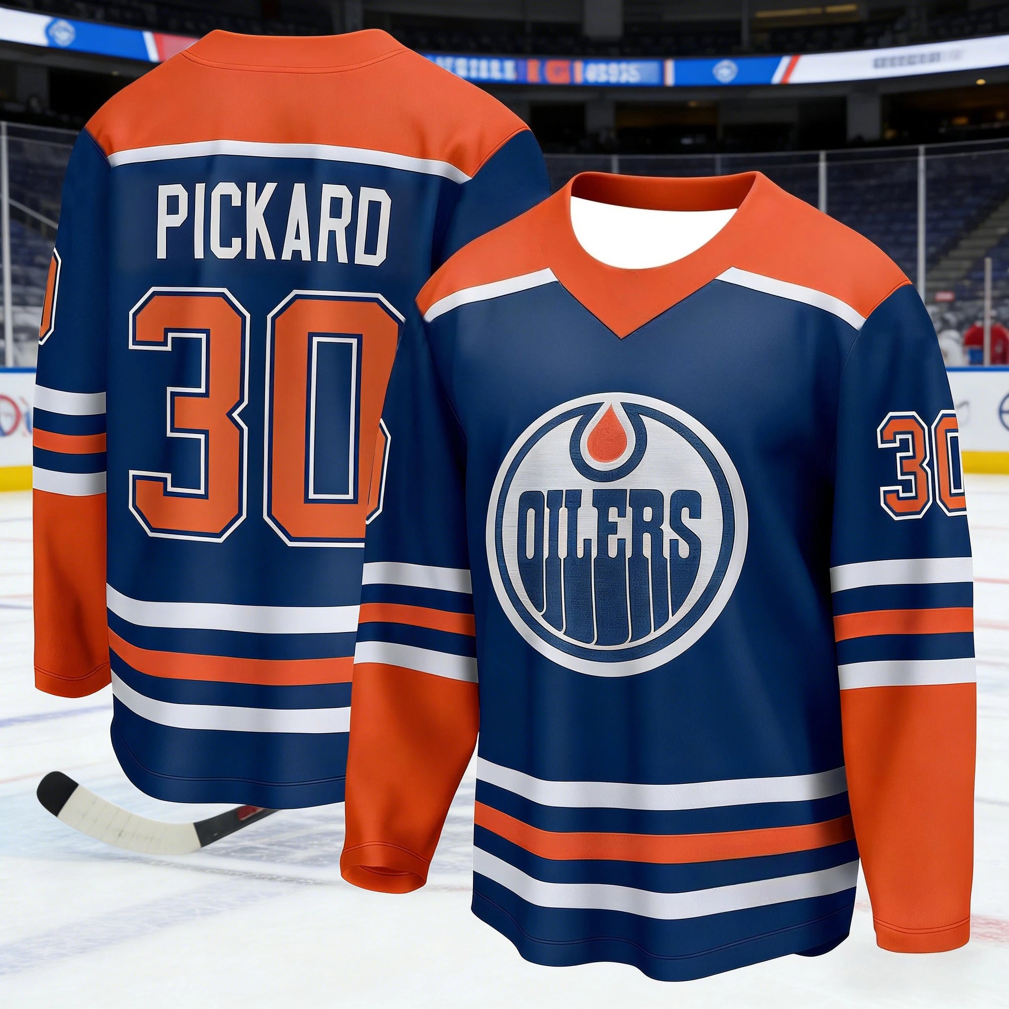 2026 Men's New Canadian Men's Ice Hockey Sport Shirt 3D Print Royal High-Grade Ball Game Long-Sleeved Shirt Kids