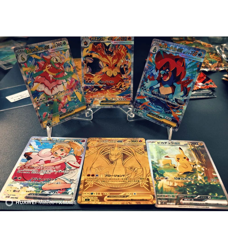 Diy Proxy Pokemon Card 100 Battle  Series 2025 Pokemon Japanese Mc-Start Deck 100 Battle Collection #766 Mega Charizard Y Ex
