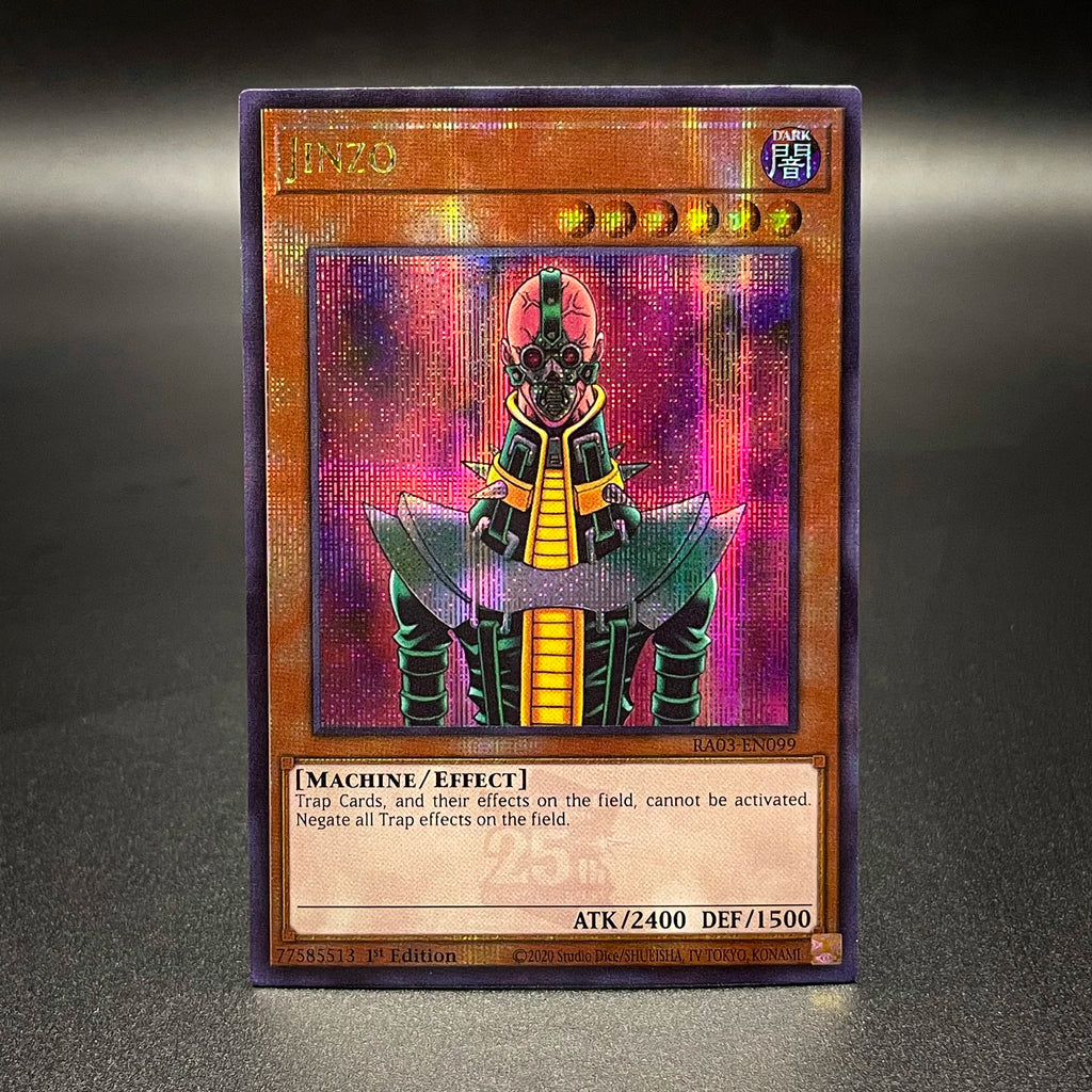 YuGiOh! QCSER Cards RA03-EN099 JINZO MULCHAMY MEOLS RAIGEKI MIRROR FORCE YU-GI-OH High Quality Proxy Card