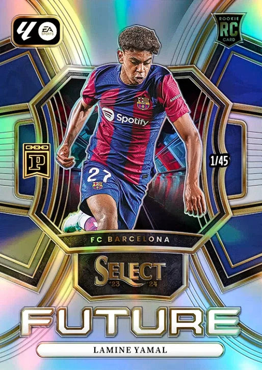 Diy Homemade Panini FIFA World Cup Football Series Lamine Yamal Signature Collection Card Toys Gift