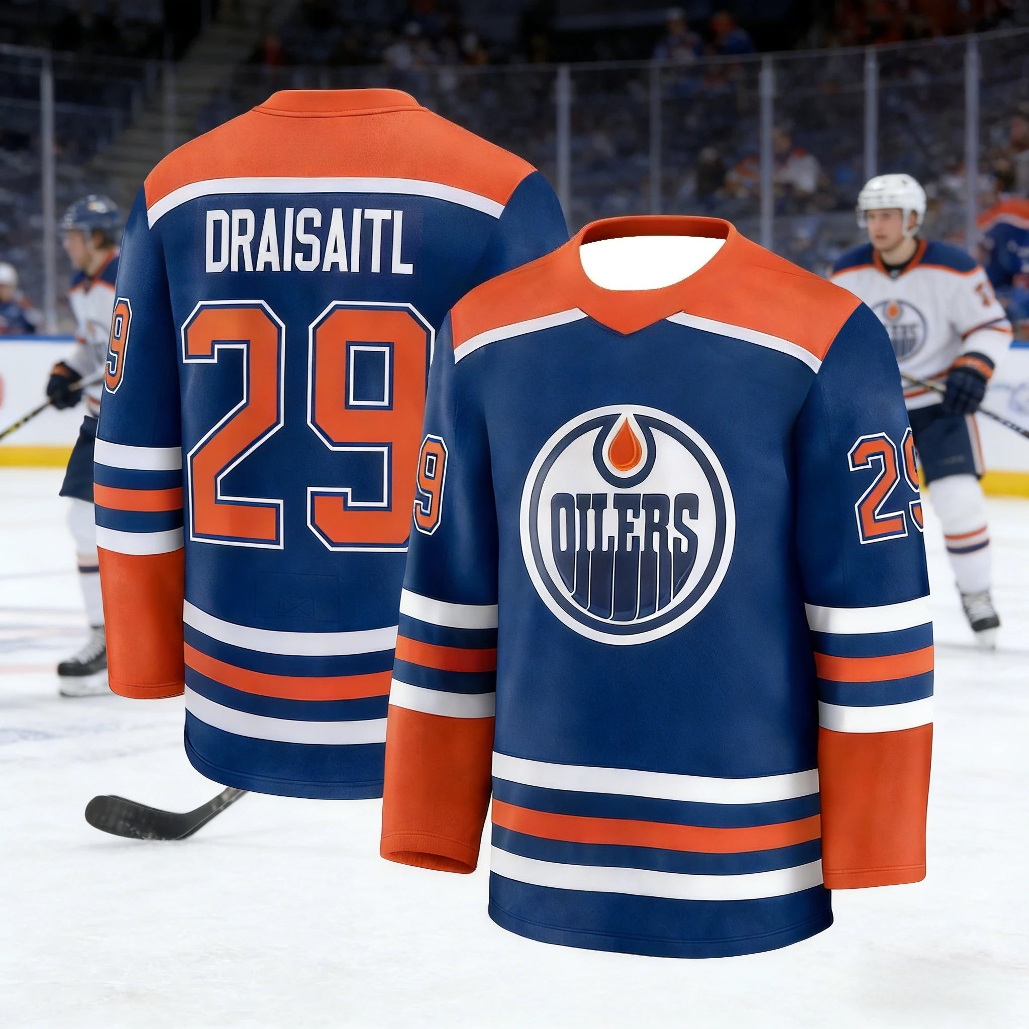 2026 Men's New Canadian Men's Ice Hockey Sport Shirt 3D Print Royal High-Grade Ball Game Long-Sleeved Shirt Kids