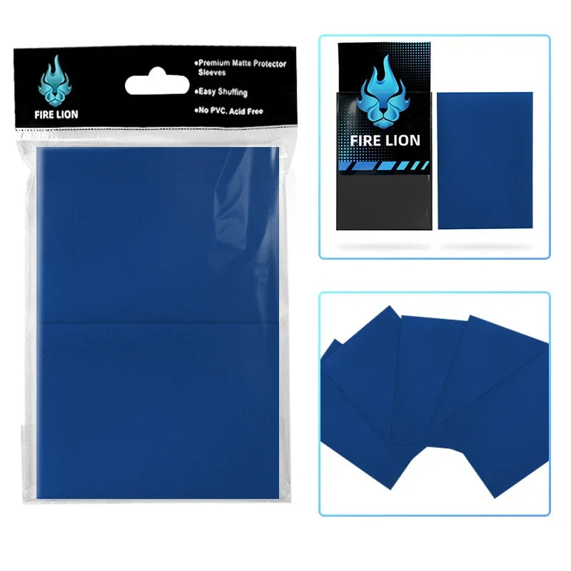 100PCS Premium Card Sleeves Matte Card Sleeves Compatible with MTG Pokemon Trading Cards and Sport Standard Sized Board Game