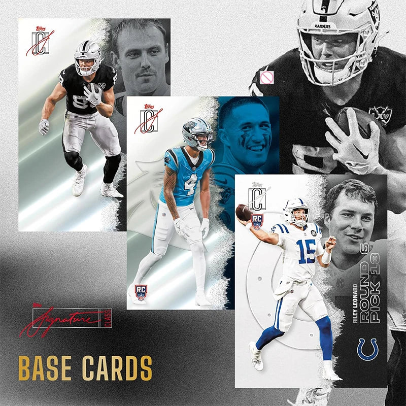 2025 Topps Signature Class NFL Football Series Star Card Collectible Card Value Box