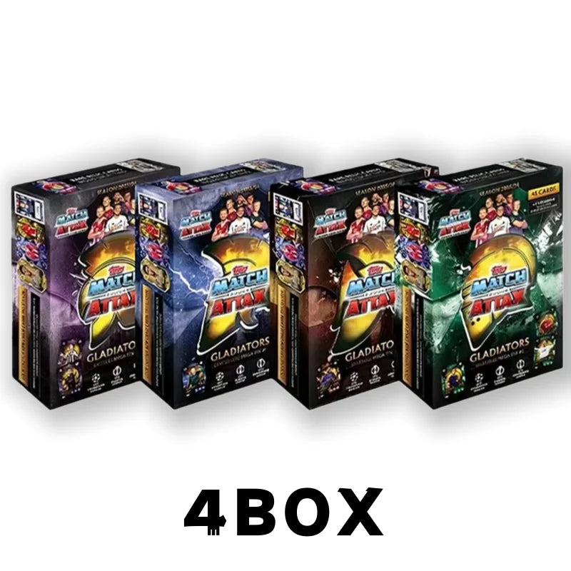 2026 New Season Topps UCC Match Attax 2025-26 Top Champions League match ttag big iron boxSeries Football Star Card Fan Toy Gift