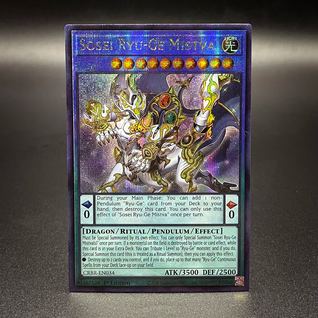 Yu-Gi-Oh! Card Dark Magician Of Chaos Platinum Secret Rare - RA03-EN134 ENVOY OF THE BEGINNING PRIMITE DRAGON TCG QCSCR Card
