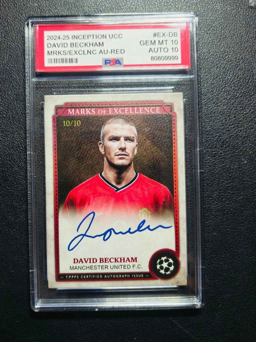 Soccer DIY Homemade Declan Rice Thierry Henry Beckham Cristiano Ronaldo Rated Collectible Card Brick Football Boy Festival Gift
