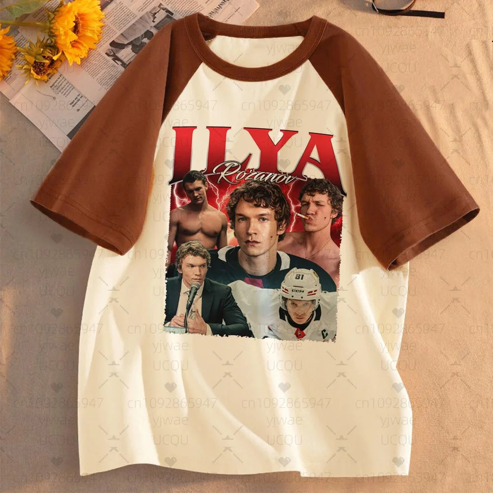 2026 New Heated Rivalry Hockey Jersey short Sleeves men Tee Women Men Fashion T-shirt Unisex Tops Tees Colthing