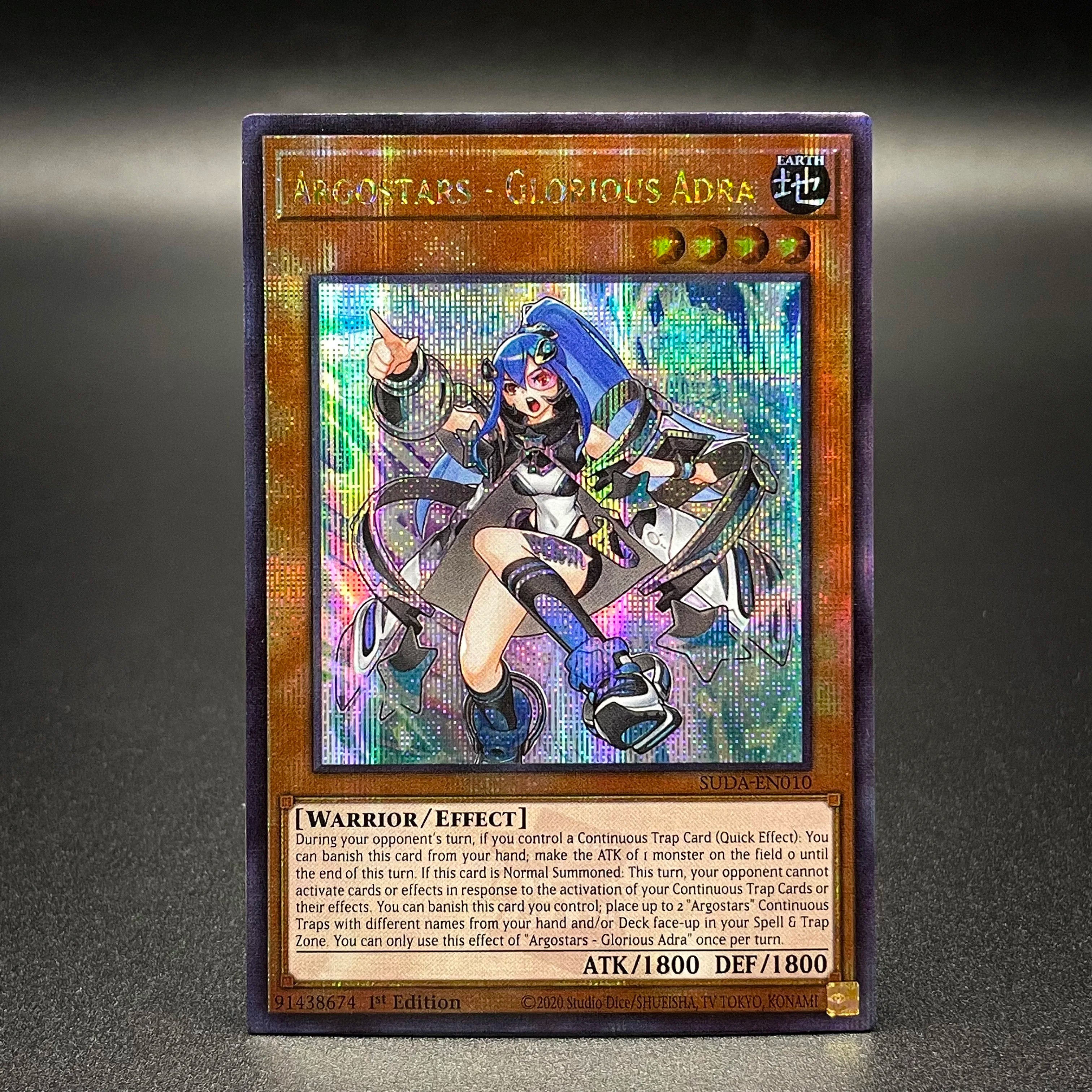 Yu-Gi-Oh! Card Dark Magician Of Chaos Platinum Secret Rare - RA03-EN134 ENVOY OF THE BEGINNING PRIMITE DRAGON TCG QCSCR Card
