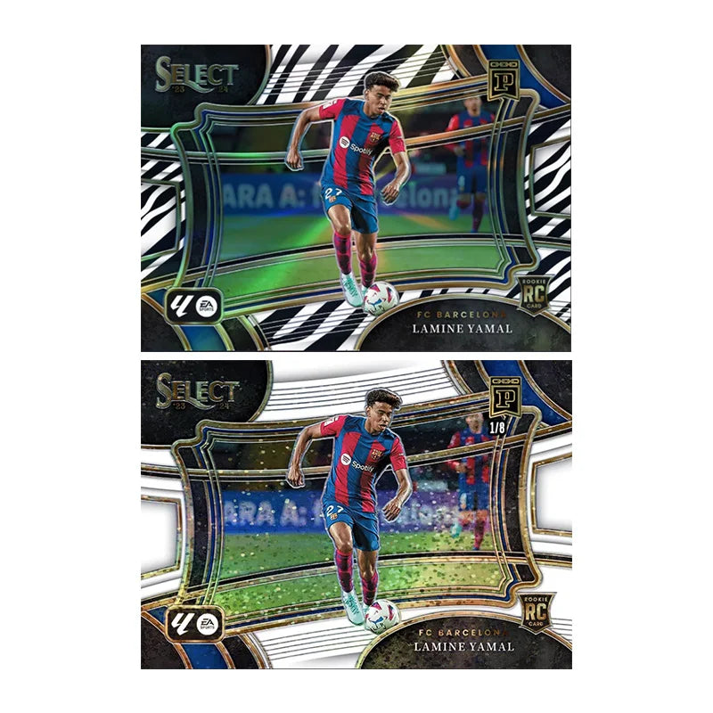 Diy Homemade Panini FIFA World Cup Football Series Lamine Yamal Signature Collection Card Toys Gift