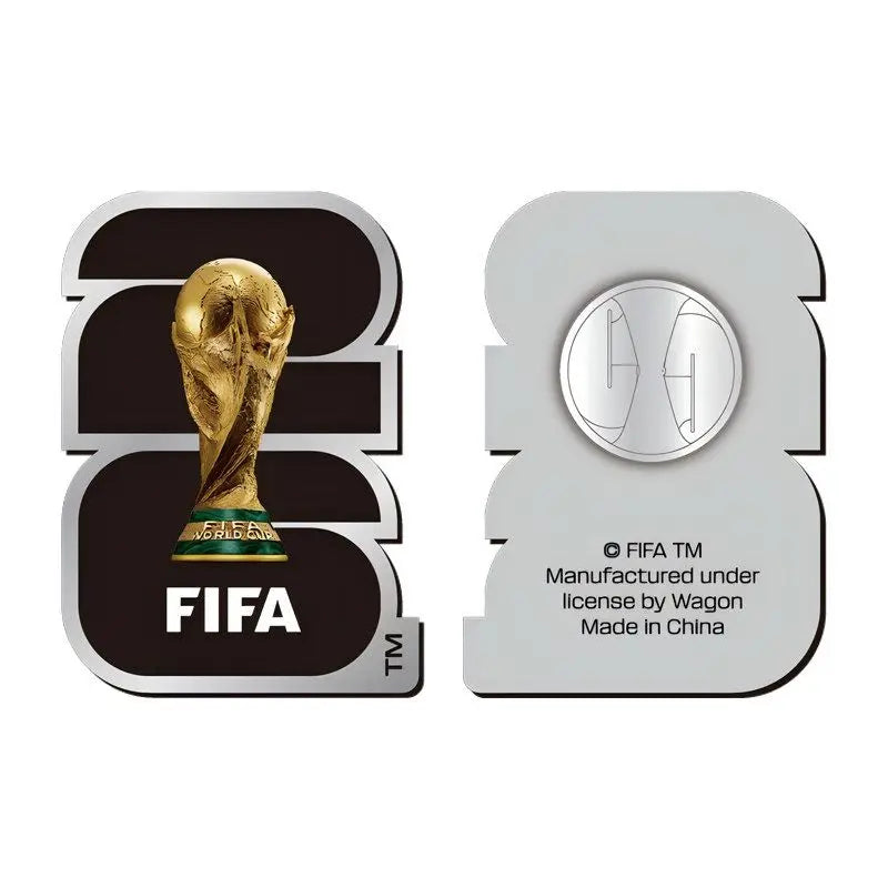 FIFA Official 2026 World Cup Badge Metal Enamel Brooch Pin US Canada Mexico Souvenir Collectible Chest Pin Gift