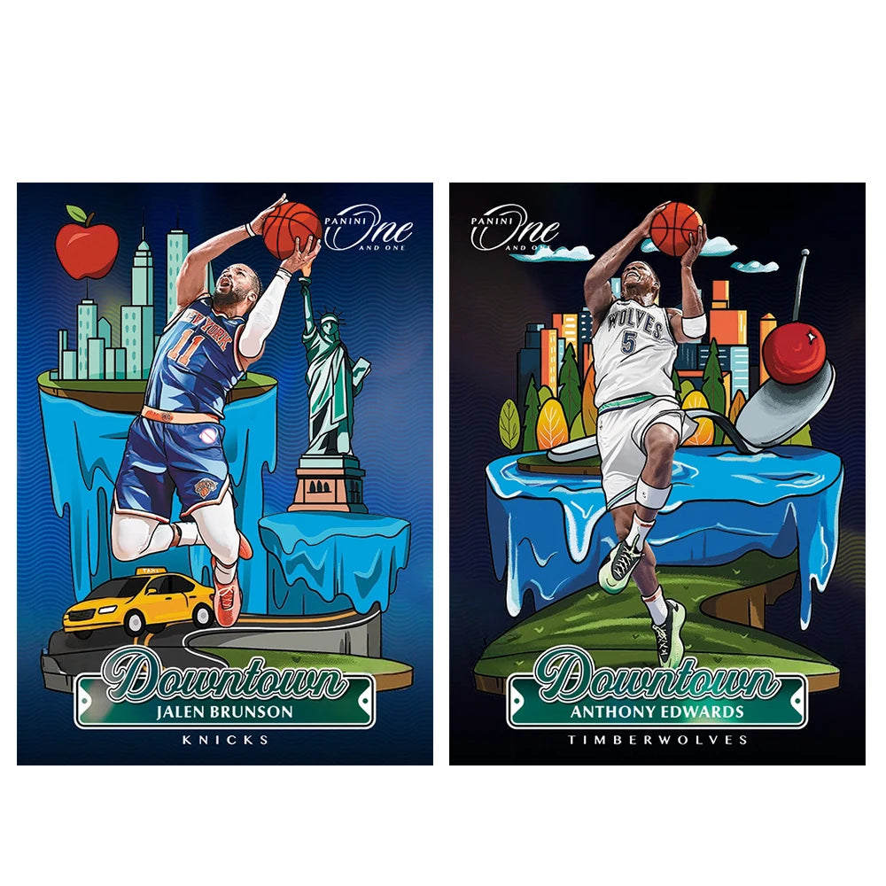 SPORTS DIY homemade 2025 basketball DOWNTOWN Curry James Durant Doncic Wembanyama Tatum Lillard Collectible cards Holiday gifts