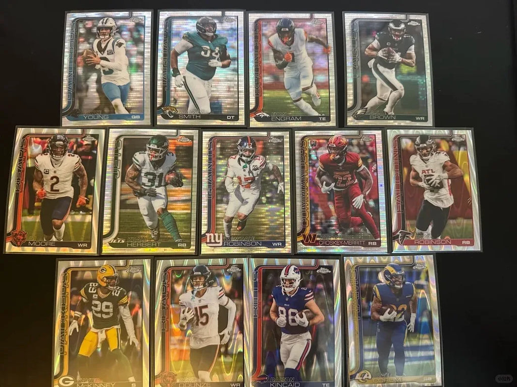 Topps 2025 Signature Class Nfl Football Trading Cards Collectible Value Mega Box Autograph Cards For Sports Collectors
