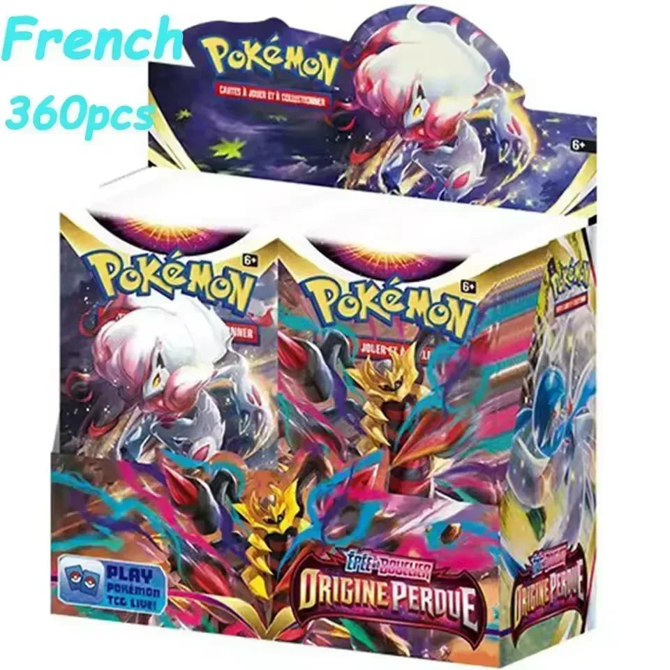 360P Pokémon francés TCG: Ecarlet & Violet AVENTURES ENSEMBLE Radiance Obsidian Flames Booster Box Pokemon Cards Game36 Pack Box