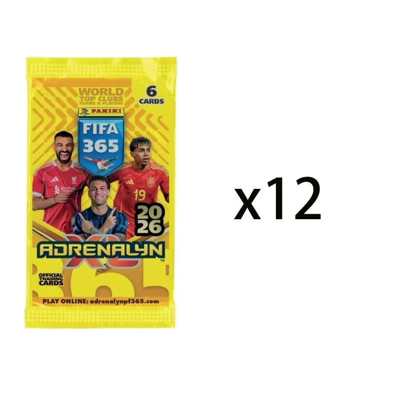 2026 Season Panini FIFA 365 Adrenalyn XL WORLD TOP CLUBS TEAMS PLAYERS Trading Collection Card Fan Gift