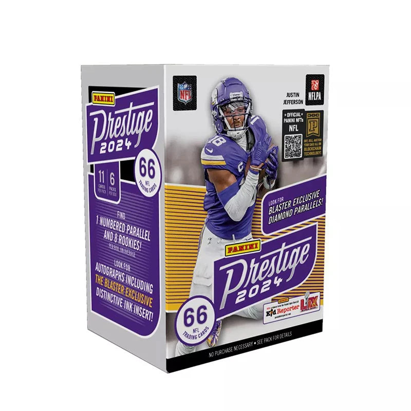 2024 Panini NFL Prestige Football Collection Trading Card Blaster Box Ballsuperstar Cards Scale