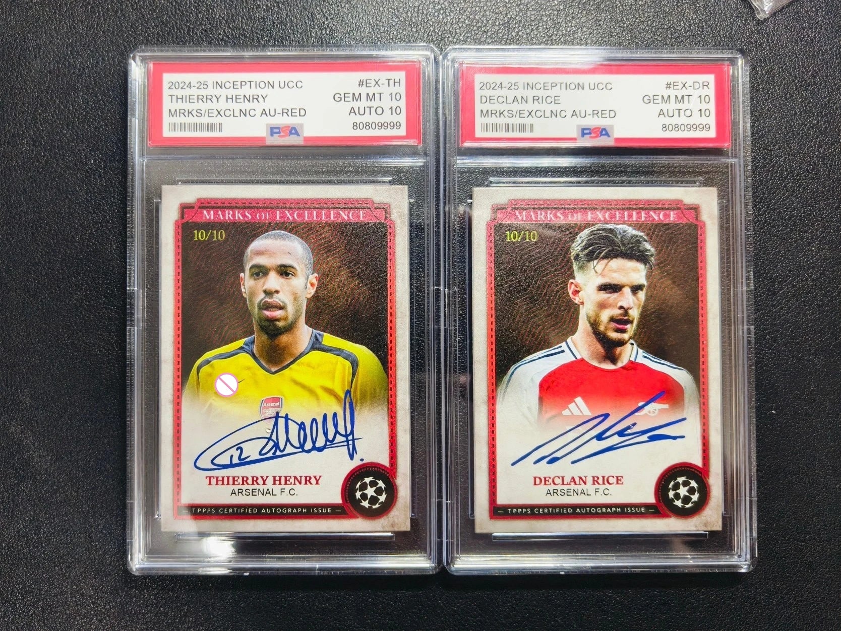 Soccer DIY Homemade Declan Rice Thierry Henry Beckham Cristiano Ronaldo Rated Collectible Card Brick Football Boy Festival Gift