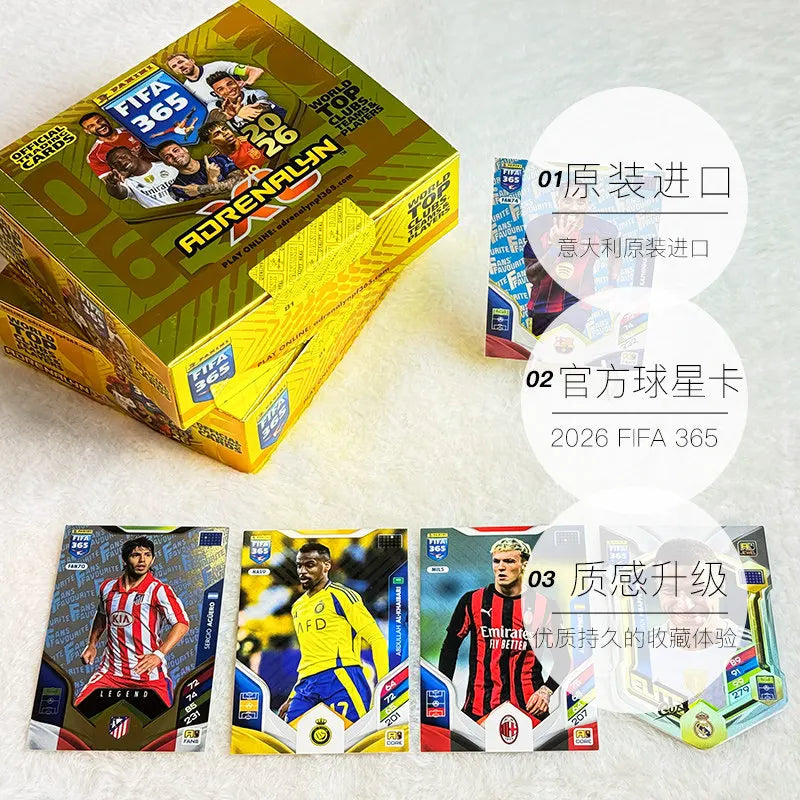 Panini 2026 FIFA 365 Trading Card World Cup Collection Periphery Football Match Official Surprise Gift Rare Like Commemorate Toy