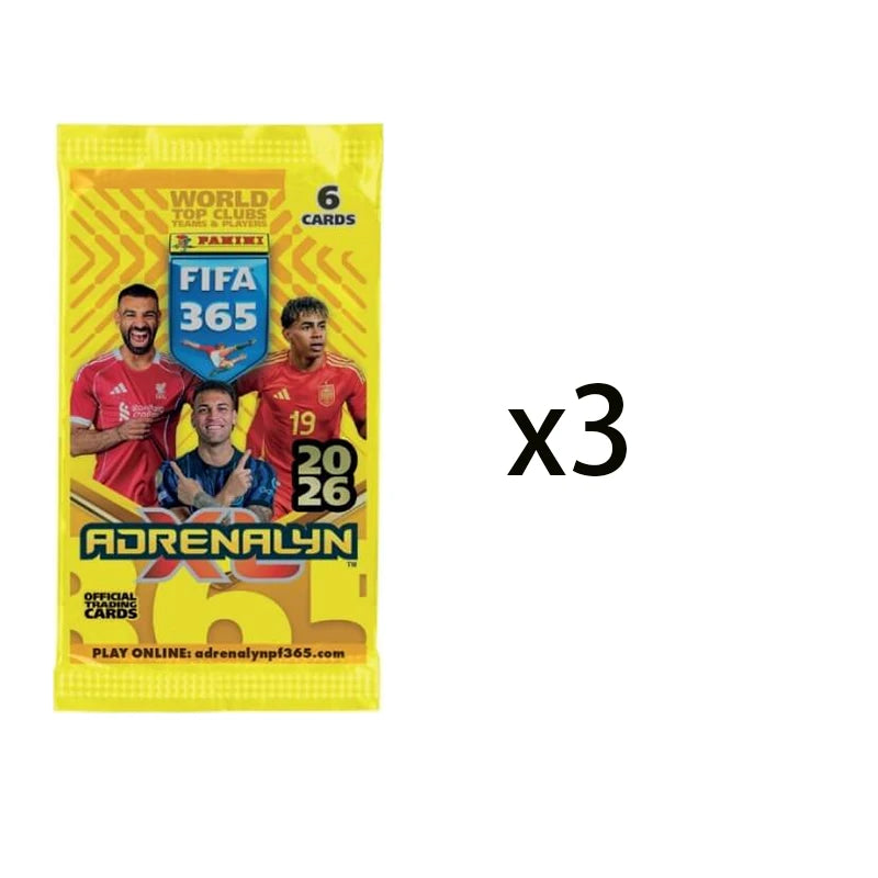2026 Season Panini FIFA 365 Adrenalyn XL WORLD TOP CLUBS TEAMS PLAYERS Trading Collection Card Fan Gift