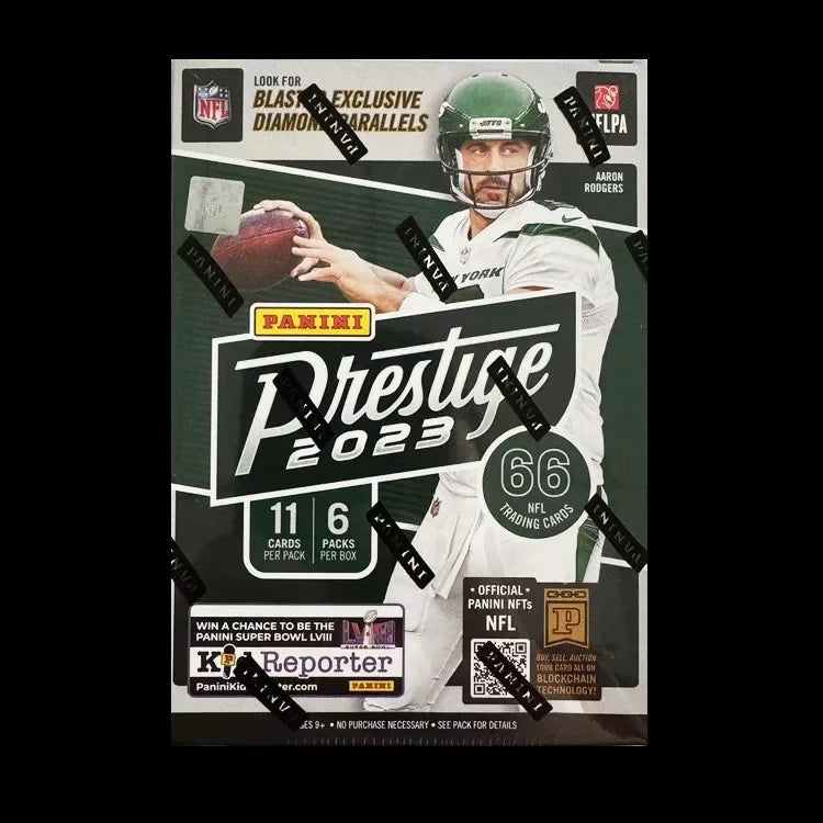 Panini NFL Football Collectible Card, Patrick Mahomes Refractor Shiny Rare KABOOM Card Official Authentic Boy Surprise Gift Set