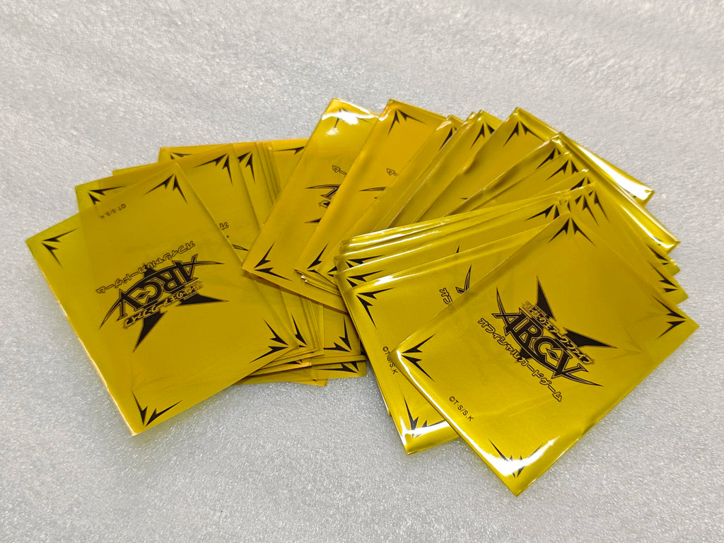 50 pcs/pack  Yugioh ARCV Card Sleeves Yu-Gi-Oh! OCG TCG Trading Cards Protector Case Free Shipping
