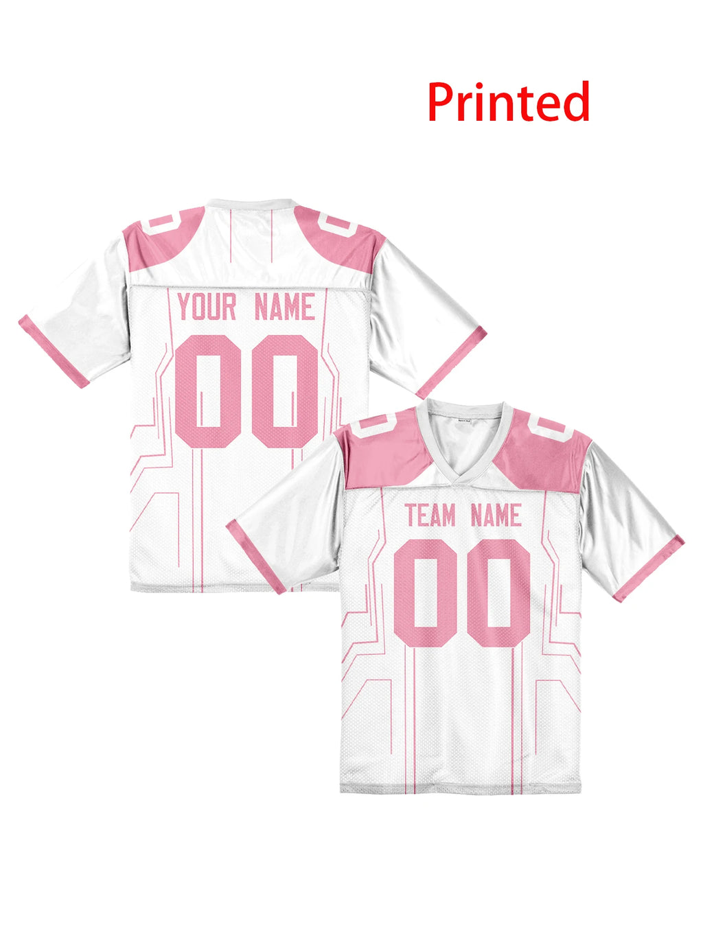 Custom Football Jersey Personalized Team Name Number Game Day American Football Shirt for Men Women Youth Kids