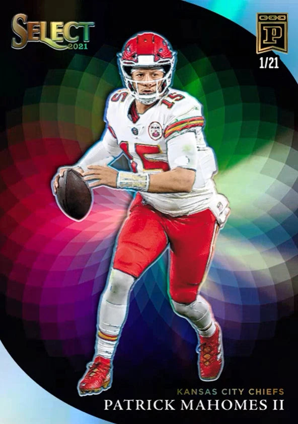 PANINI Select Football Series Aaron Rodgers Patrick Mahomes Tom Brady Trevor Lawrence Diy Homemade Collection Card Toys Gift